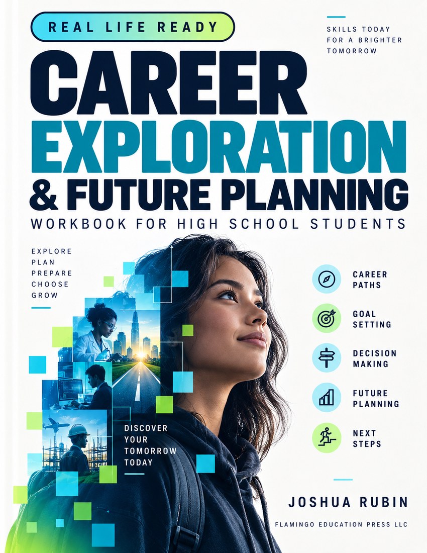 Career Exploration and Future Planning Workbook for High School Students cover