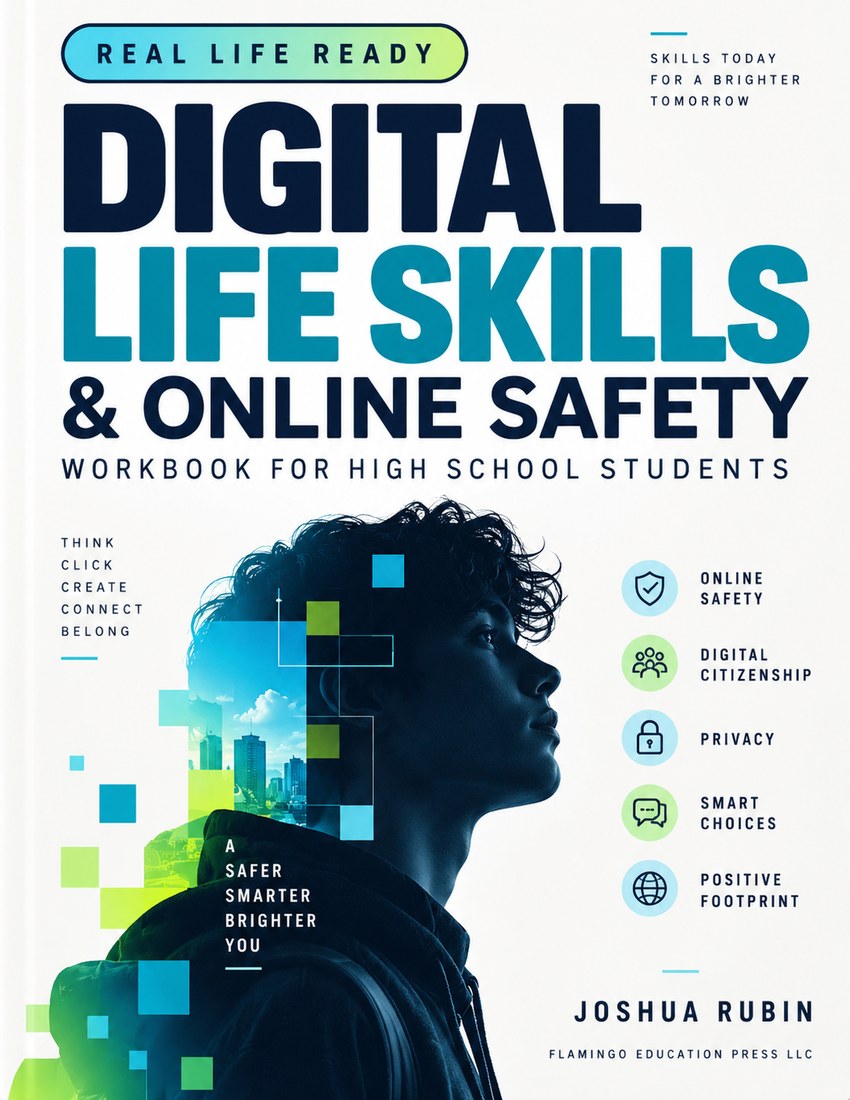 Digital Life Skills and Online Safety Workbook for High School Students cover