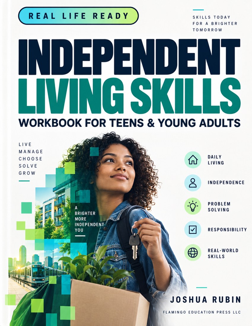 Independent Living Skills Workbook for Teens and Young Adults cover
