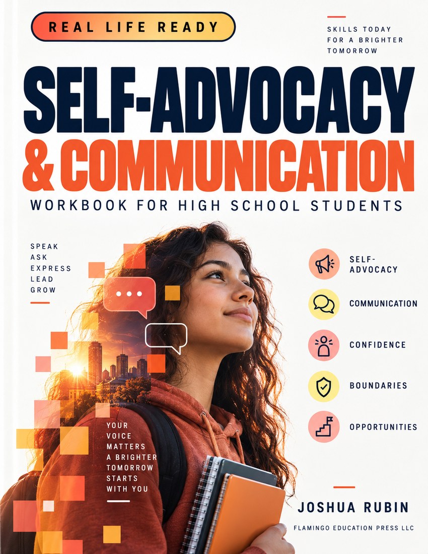 Self-Advocacy and Communication Workbook for High School Students cover