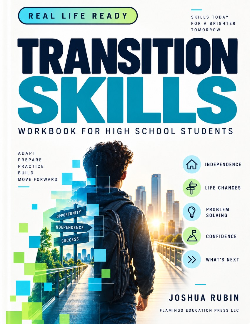 Transition Skills Workbook for High School Students cover